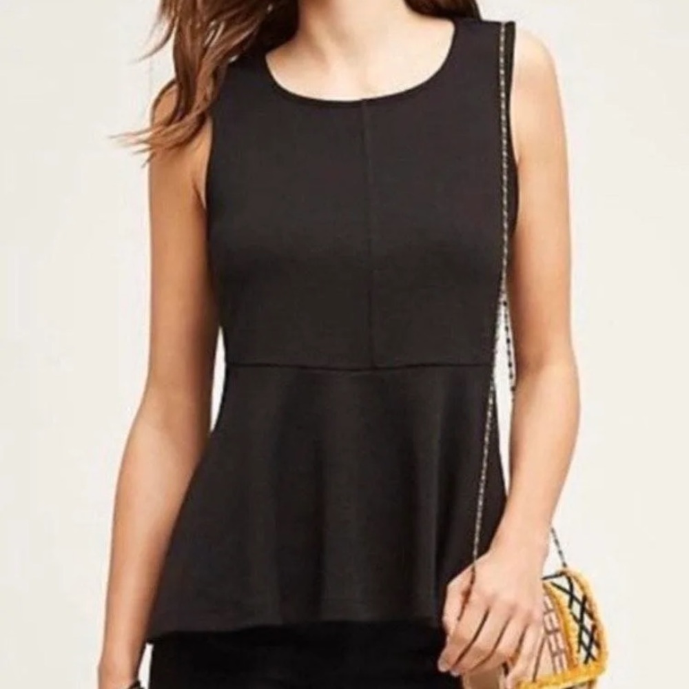 Anthropologie Deletta peplum top